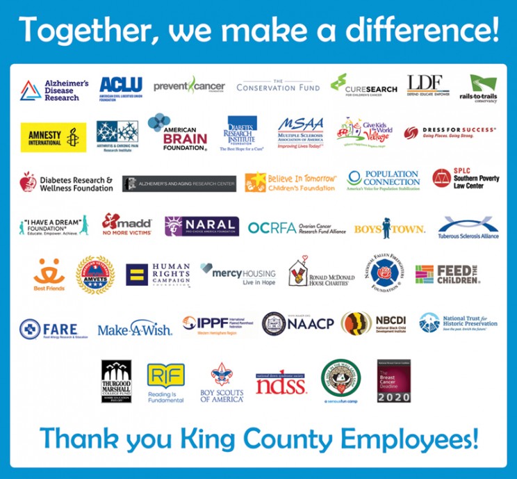 King County Employee Giving Program - charities to support King County Employee Giving Program - charities to support