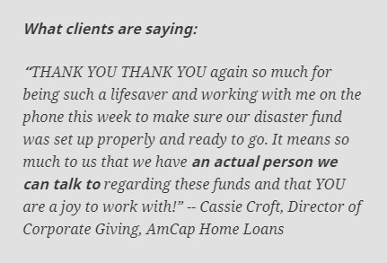 What EAF clients are saying - AmCap